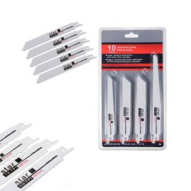 Pack de 10 Pièces Lames de Scie Sabre