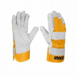 Gants en cuir 10.5'' INGCO - HGVC01