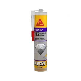 Mastic colle multi-usage SIKA Sikaflex Crystal Clear- 300ml